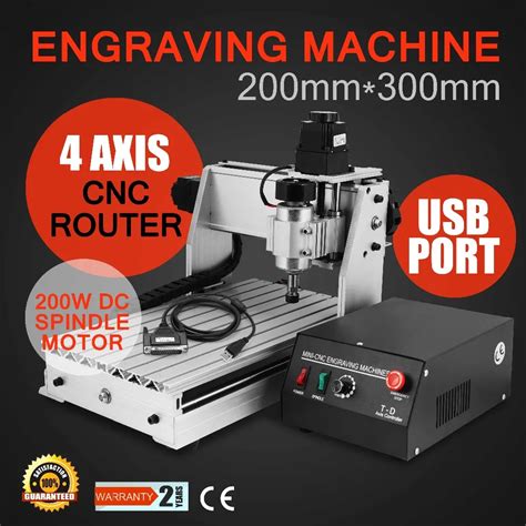 300w 4 axis cnc engraving machine 3020 t-d|Genmitsu 3020.